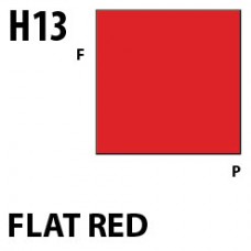 H13 Flat Red Aqueous Hobby 10 ml. boja