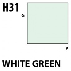 H31 White Green Aqueous Hobby 10 ml. boja