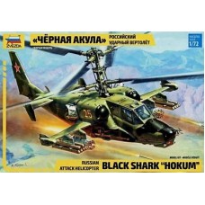 Kamov Ka-50 Hokum Black Shark 1/72                