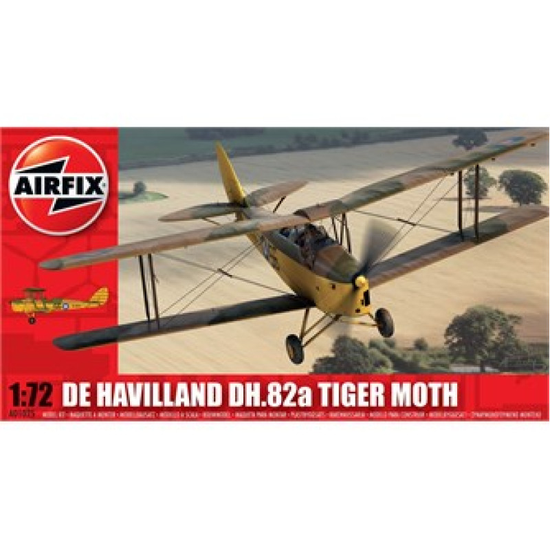DH TIGER MOTH MILITARY 1/72