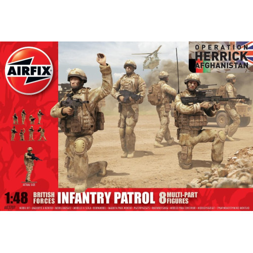 BRITISH PATROL TROOPS 1/48