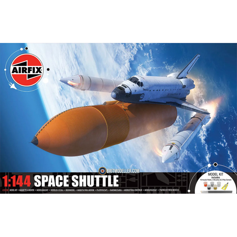 Space Shuttle Set sa bojama 1/144
