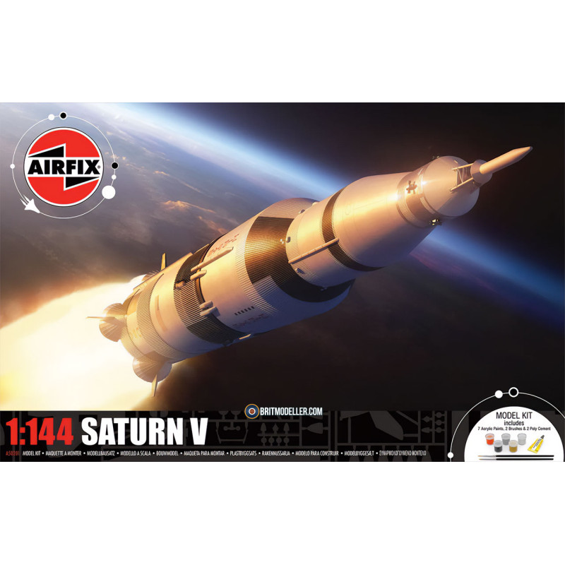 Saturn V Set sa bojama 1/144