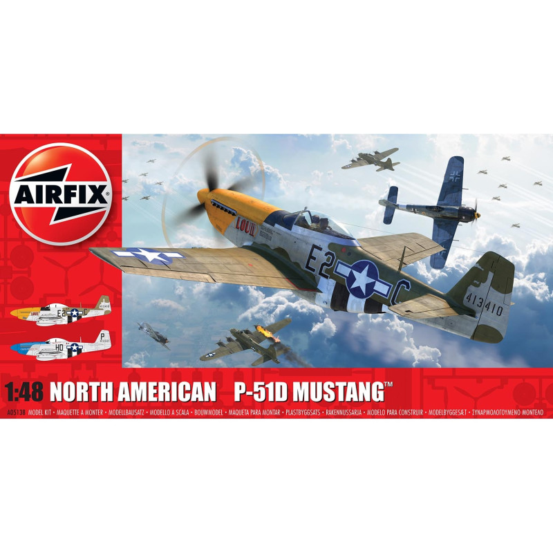 1/48 North American P51-D Mustang (Filletless Tails)