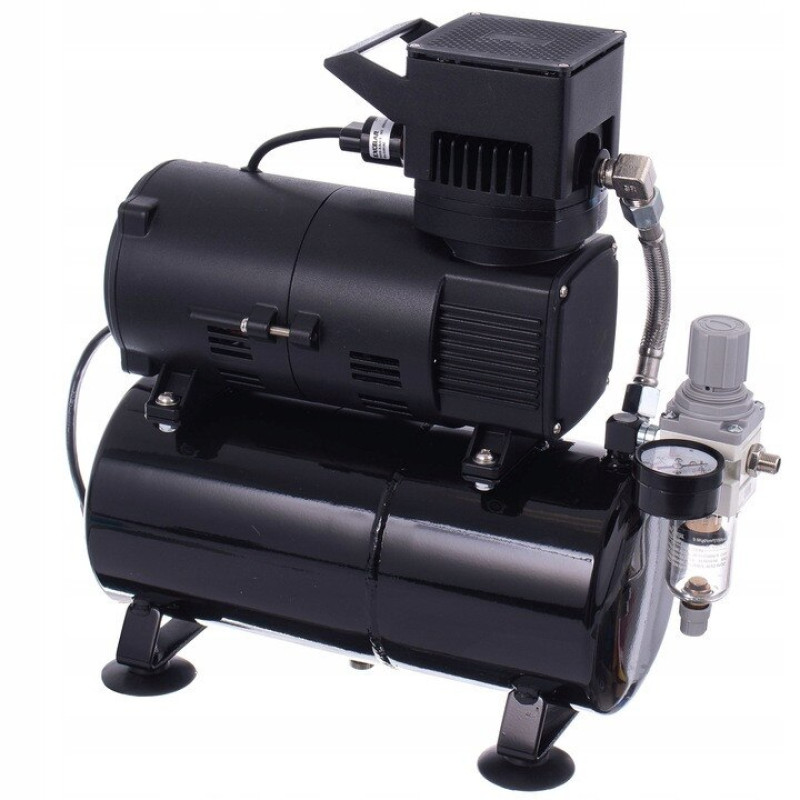 Kompresor FENGDA Airgoo Premium Airbrush Compressor AG-426 with Double Cooling Fans