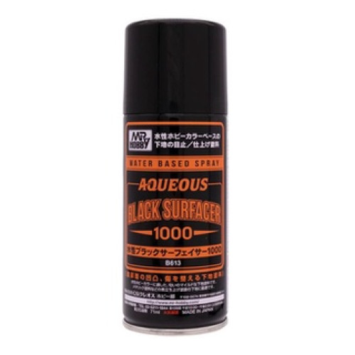 Aqueous Surfacer Black 1000  170 ml