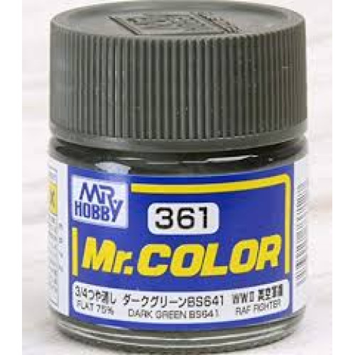 C-361 Dark Green BS641 Mr. Color 10ml. boja