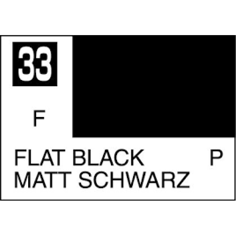 Flat Black Mr. Color 10ml. boja