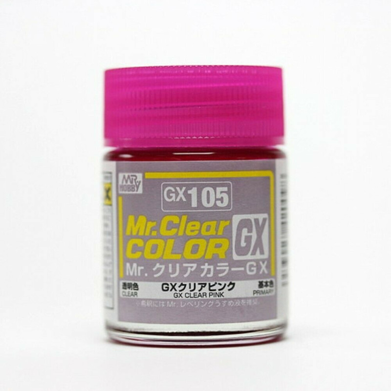 Mr. Clear Color Gx Boja Clear Pink 18 ml