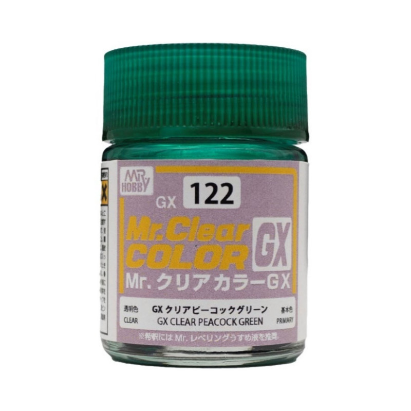 Mr. Color GX Clear Peacock Green 18 ml