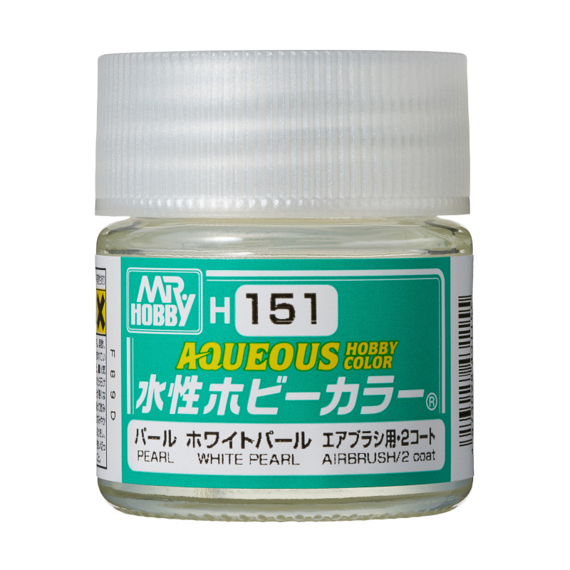 H-151 Aqueous Hobby Color White Pearl 10 ml. boja