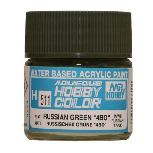 H511 Russian Green 4BO Aqueous Hobby 10 ml. boja