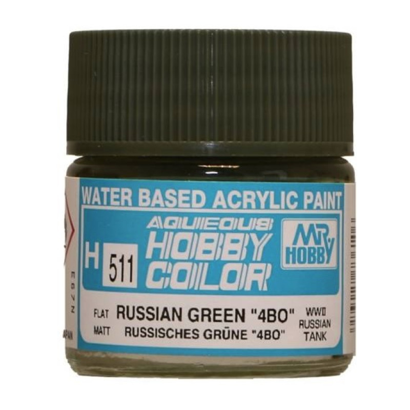 H511 Russian Green 4BO Aqueous Hobby 10 ml. boja