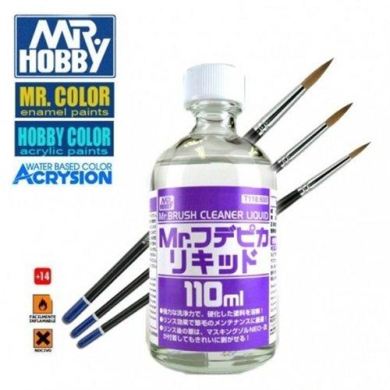 Mr. Brush Cleaner Liquid  110 ml.