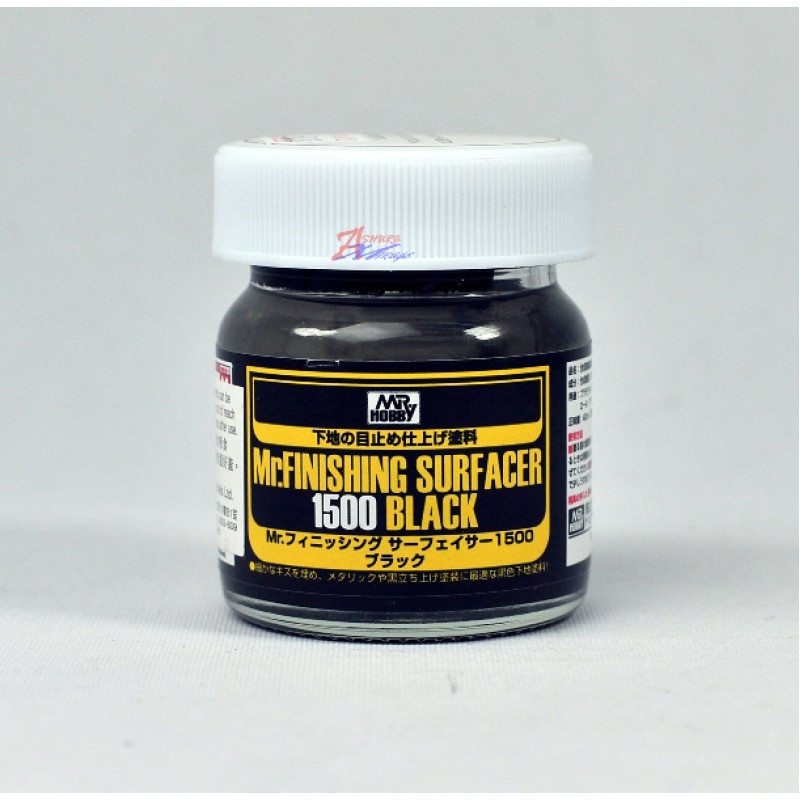 Mr. Finishing Surfacer 1500 Black 40 ml.