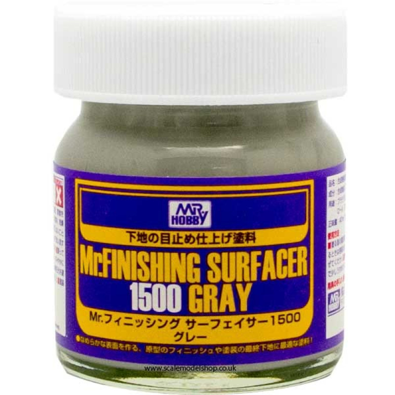 Mr. Finishing Surfacer 1500 Gray 40 ml