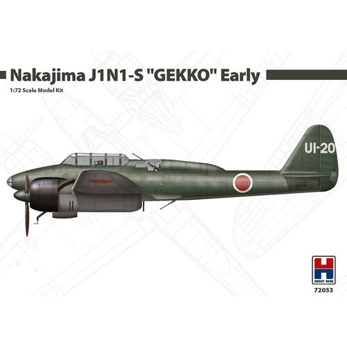 Nakajima J1N1-S "GEKKO" Early 1/72