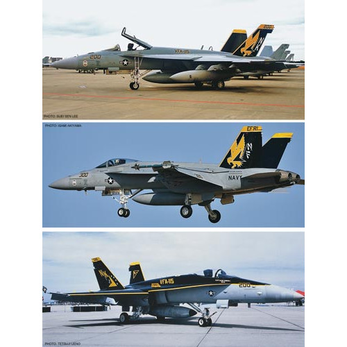 F/A-18C/E Hornet VFA-115 Eagles History Limited Edition (3 kits in box!)