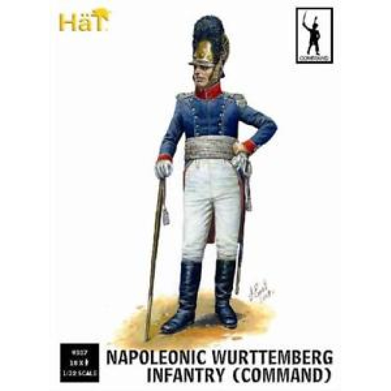Napoleonic Wurttemberg Infantry (Command) 1:32