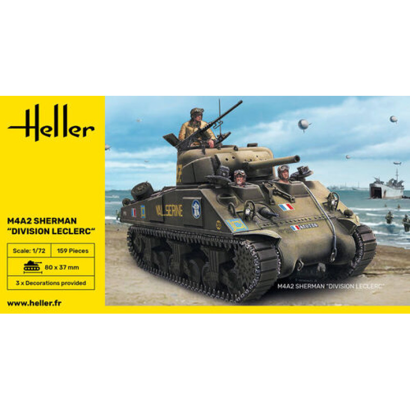 M4A2 Sherman 'Division Leclerc' 1:72