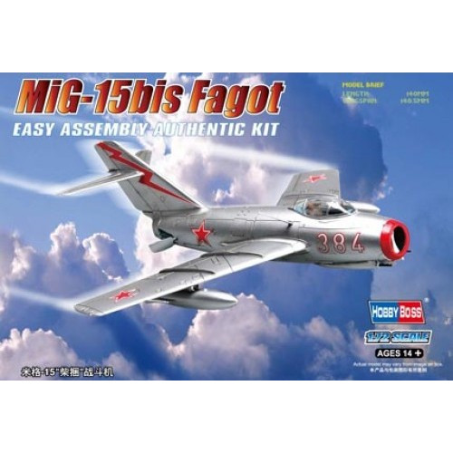 MIG -15BIS FAGOT 1/72