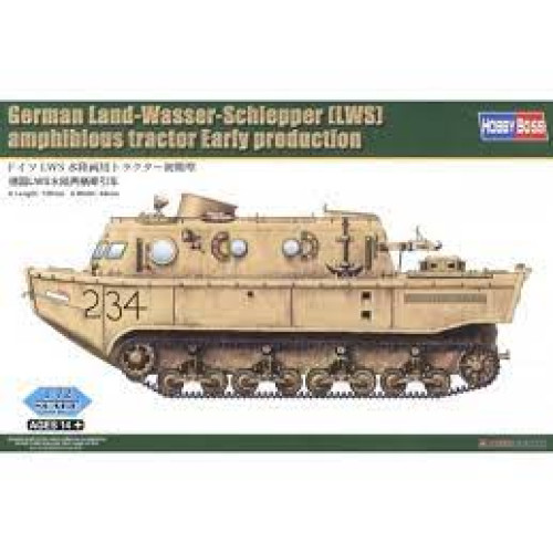 1/72 German Land-Wasser-Schlepper (LWS) amphibious tractor Early 