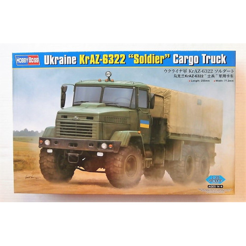 Ukraine KRAZ-6322 Soldier cargo truck 1:35
