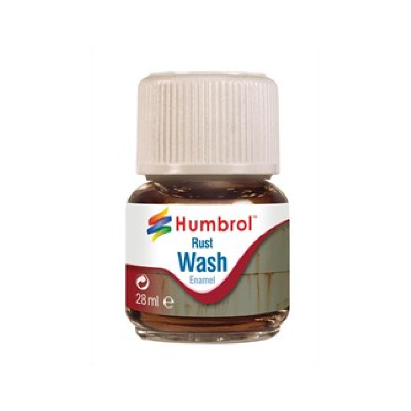 Enamel wash 28ml. rust