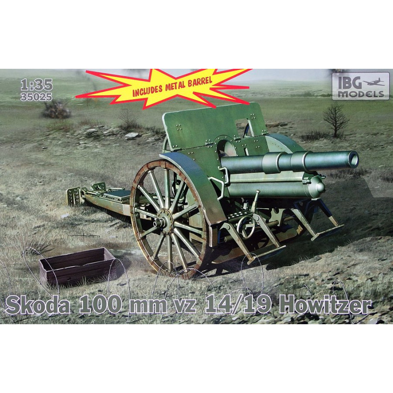 Skoda 100mm vz 14/19 Howitzer