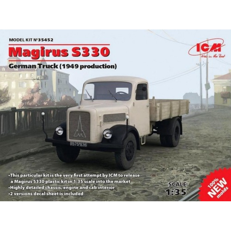 1/35 German Truck Magirus S330 (S-3000) (1949 production)