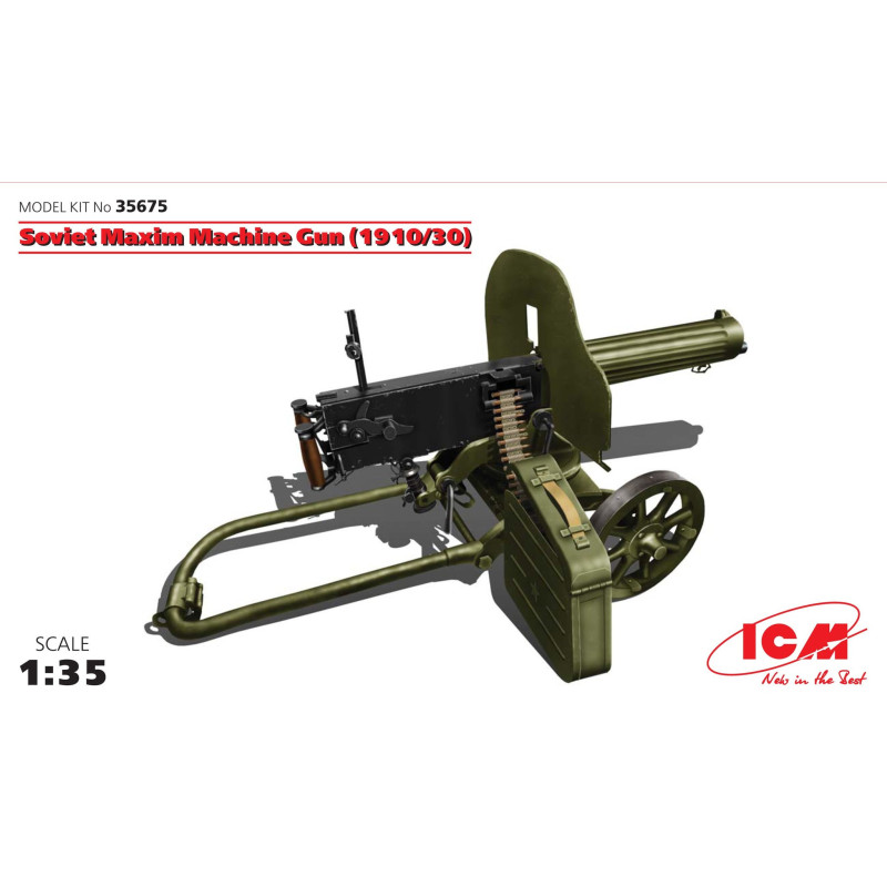 1/35 Soviet Maxim Machine Gun (1910/30)