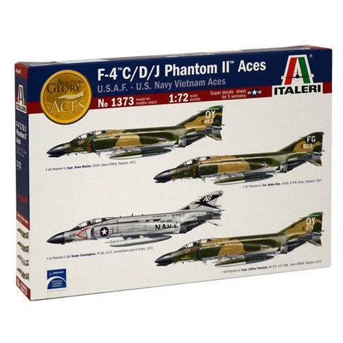 1/72 F-4 C/D/J Phantom II Aces U.S.A.F. - U.S. Navy Vietnam Aces