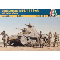 1:35 M14/41 with Italian infantry