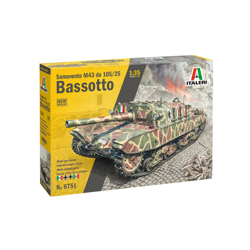 1:35 Semovente M43 da 105/25 Bassotto