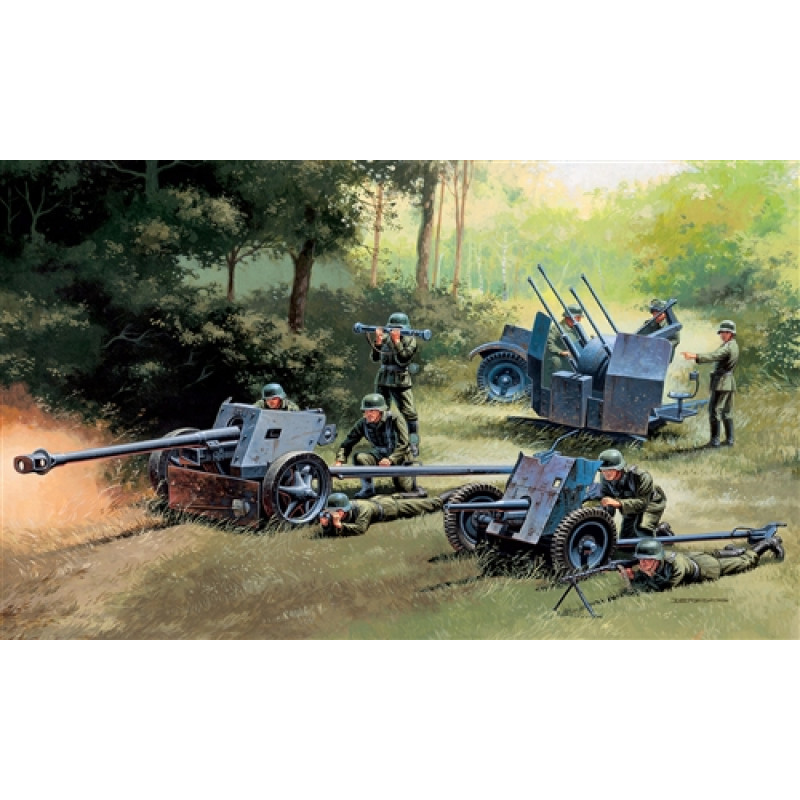 3 Guns: PAK 37, PAK 40,PAK 38