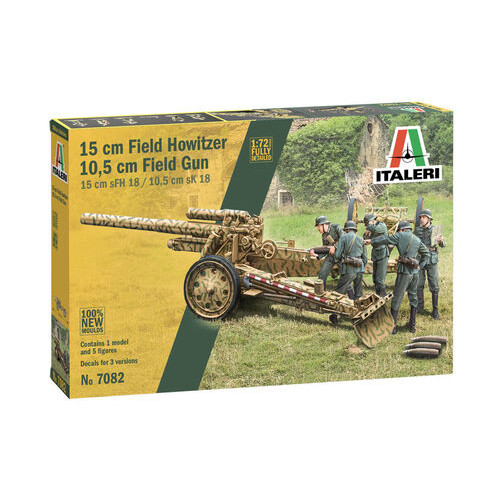 15 cm Field Howitzer / 10,5 cm Field Gun 1:72