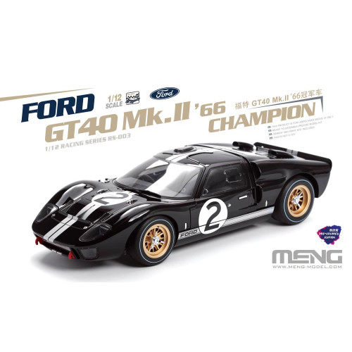 Ford GT40 Mk.II ’66 Champion (Pre-colored Edition) 1/12