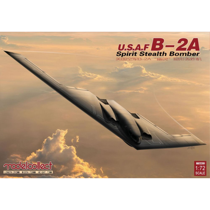 B2A Spirit (USAF Stealth Bomber) 1/72