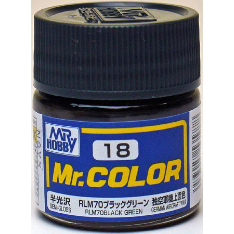 Crno/Zelena RLM70 Mr. Color 10ml. boja