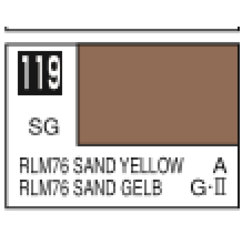 Pesak-Zuta RLM76 Mr. Color 10ml. boja