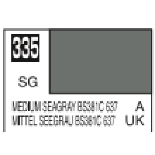 Srednje-Morskosiva-BS381C640 Mr. Color 10ml. boja