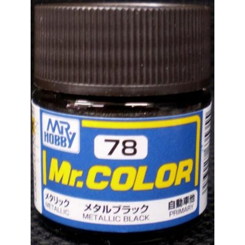 Metallic Crna Mr. Color 10ml. boja