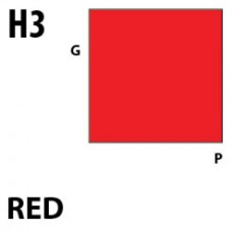 H3 Crvena Aqueous Hobby 10 ml. boja