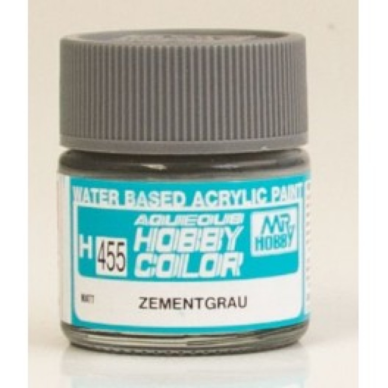 H455 Cement Grey Aqueous Hobby 10 ml. boja