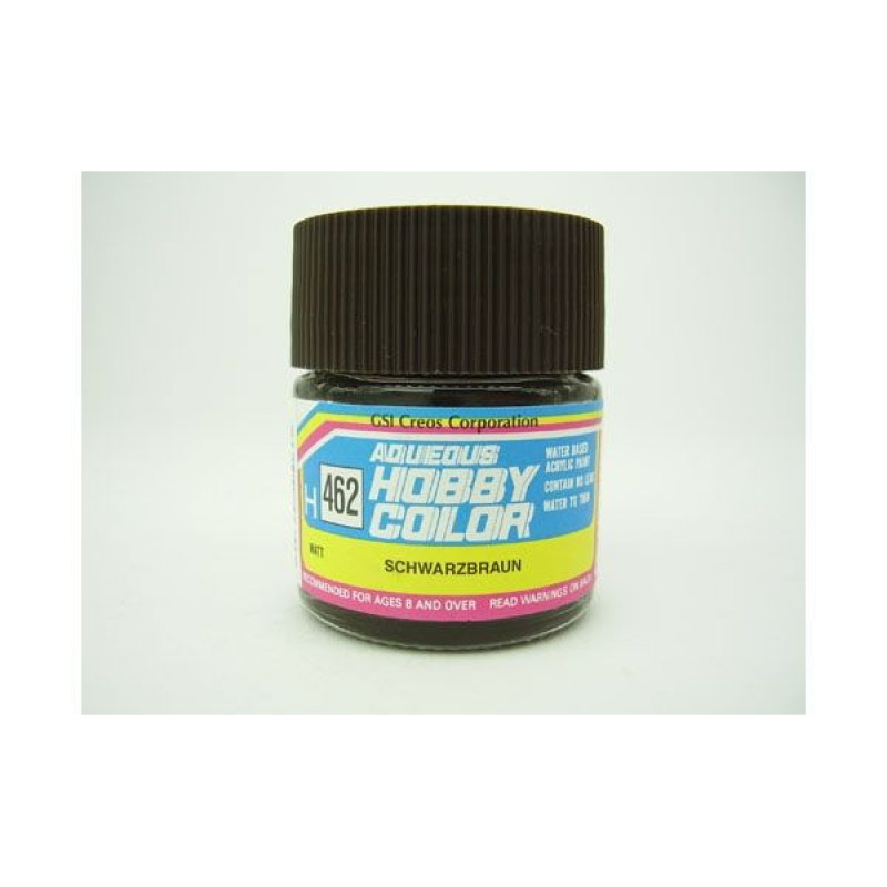 H462 Black Brown Aqueous Hobby 10 ml. boja