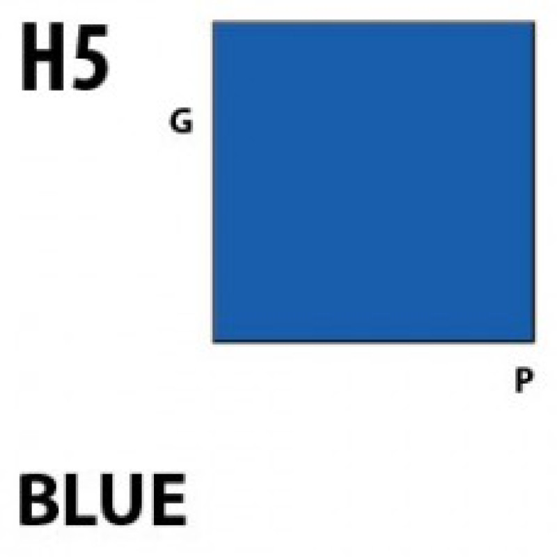 H5 Plava Aqueous Hobby 10 ml. boja