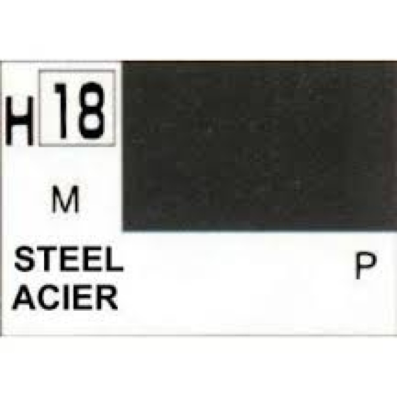 H18 Steel Aqueous Hobby 10 ml. boja