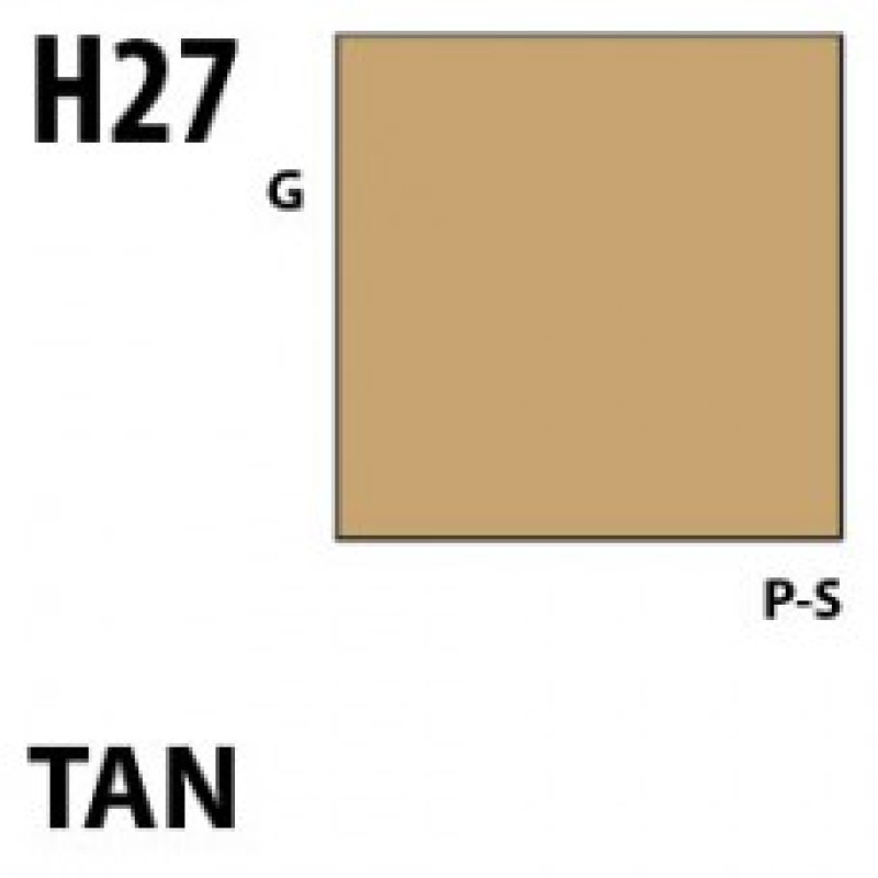 H27 Tan Aqueous Hobby 10 ml. boja