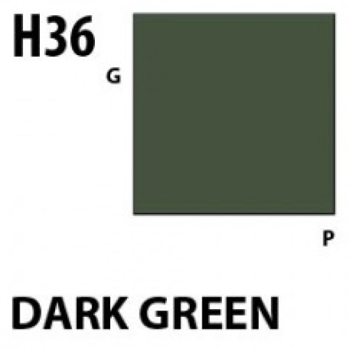 H36 Dark Green Aqueous Hobby 10 ml. boja