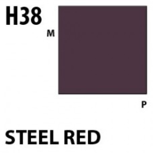 H38 Steel Red Aqueous Hobby 10 ml. boja